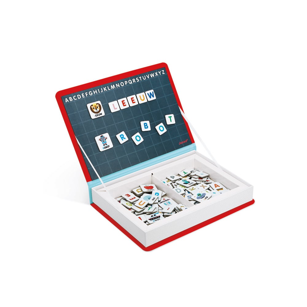 Janod | Magnetibook | Alfabet Nederlandstalig! | 3 tot 8 jaar - Kleine Eland
