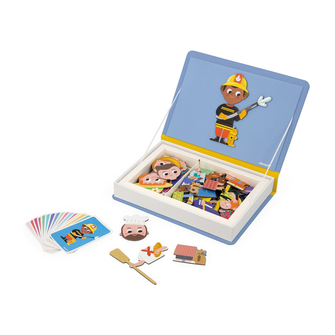 Janod | Magnetibook | Beroepen | 3 - 8 jaar - Kleine Eland