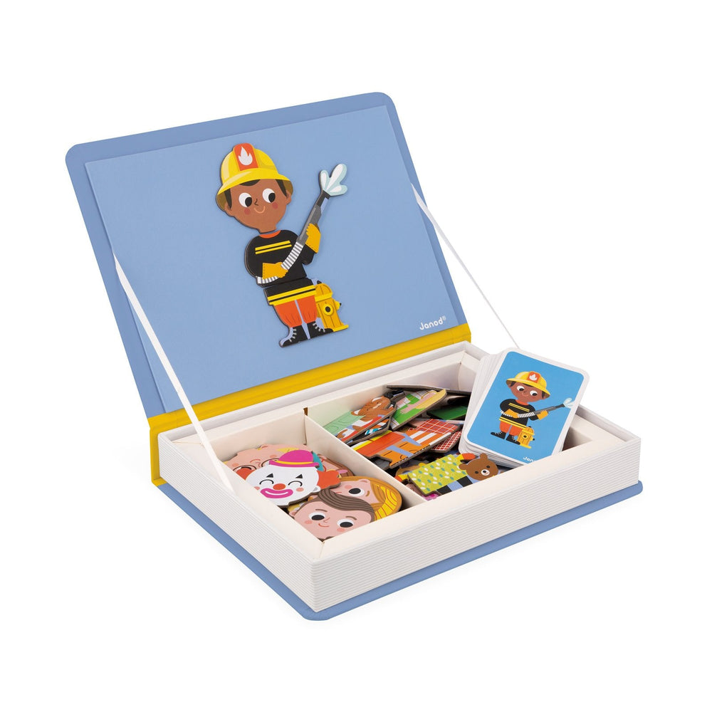 Janod | Magnetibook | Beroepen | 3 - 8 jaar - Kleine Eland