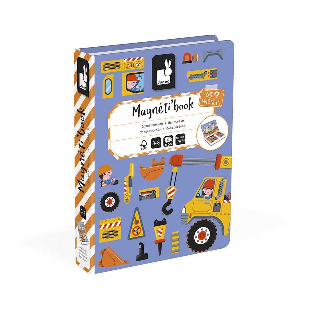Janod | Magnetibook | Constructie | 3 tot 8 jaar - Kleine Eland