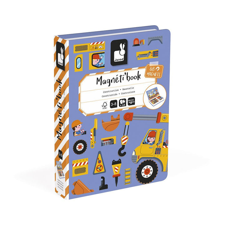 Janod | Magnetibook | Constructie | 3 tot 8 jaar - Kleine Eland