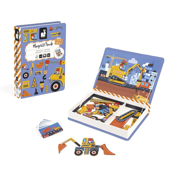 Janod | Magnetibook | Constructie | 3 tot 8 jaar - Kleine Eland