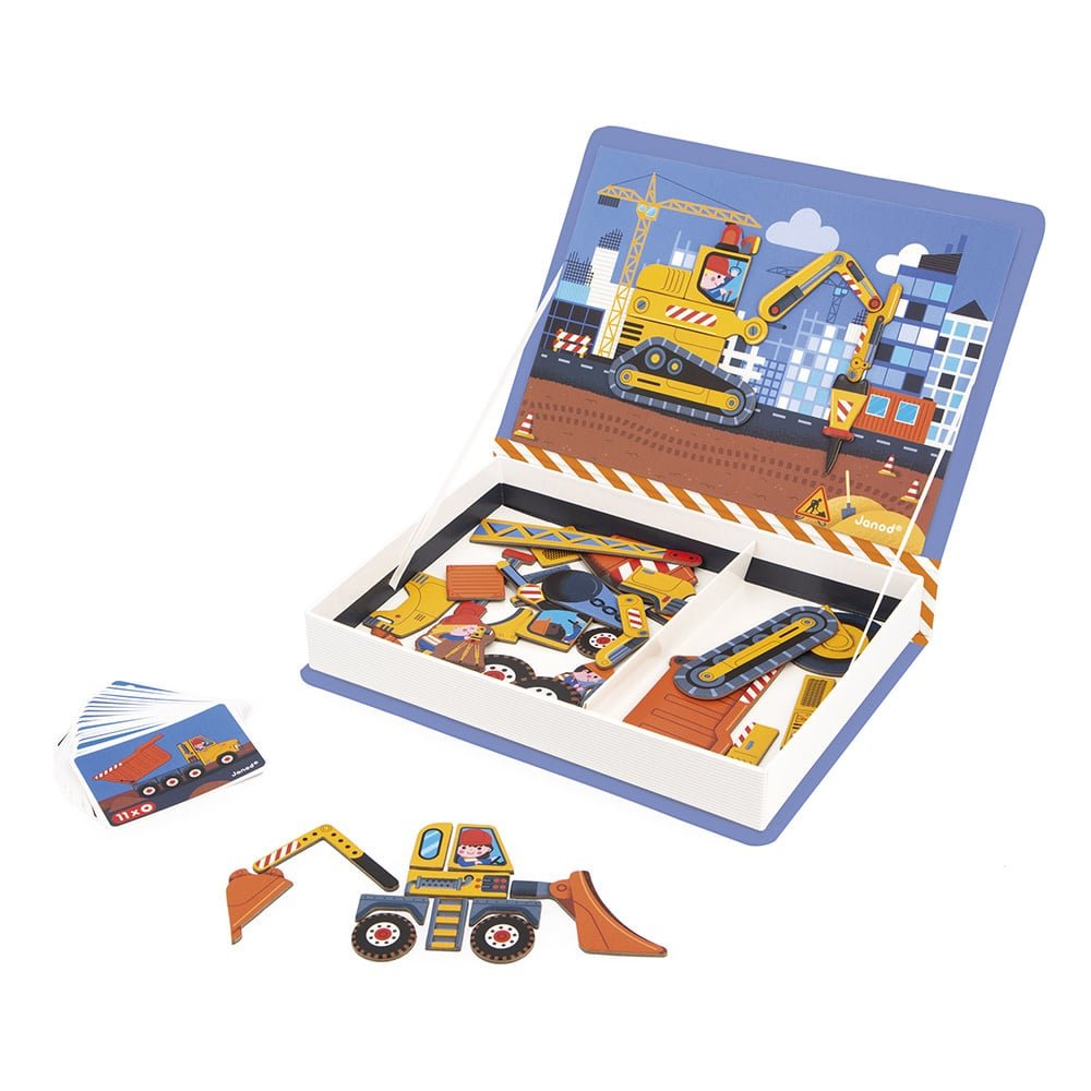 Janod | Magnetibook | Constructie | 3 tot 8 jaar - Kleine Eland
