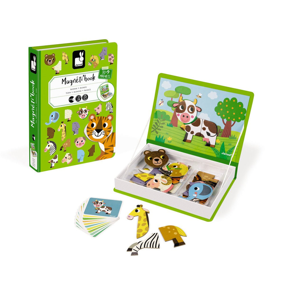 Janod | Magnetibook | Dieren | 3 tot 8 jaar - Kleine Eland
