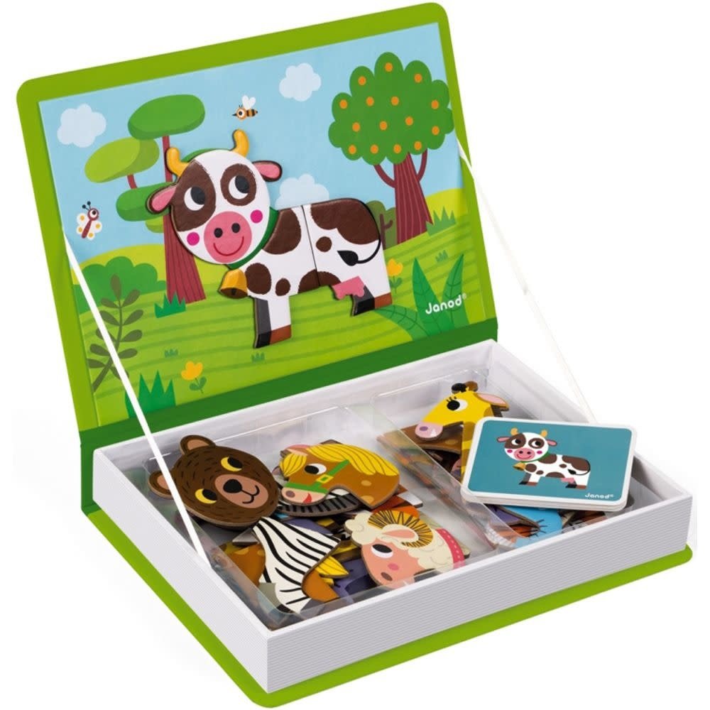 Janod | Magnetibook | Dieren | 3 tot 8 jaar - Kleine Eland
