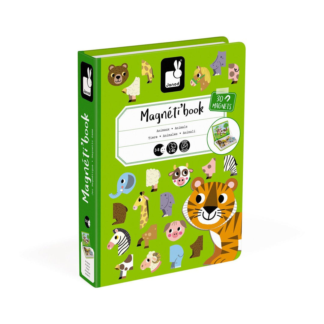 Janod | Magnetibook | Dieren | 3 tot 8 jaar - Kleine Eland