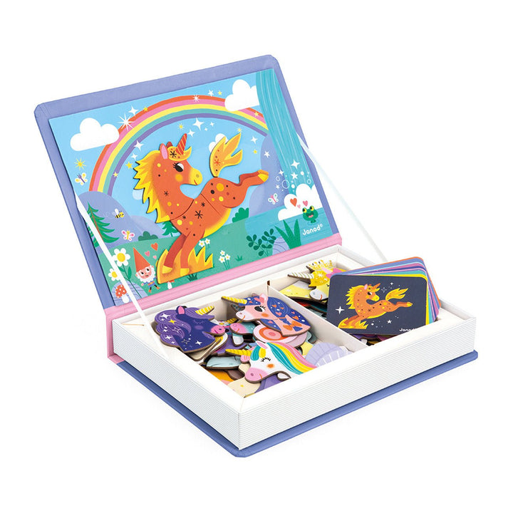 Janod | Magnetibook | Eenhoorn | 3 tot 8 jaar - Kleine Eland