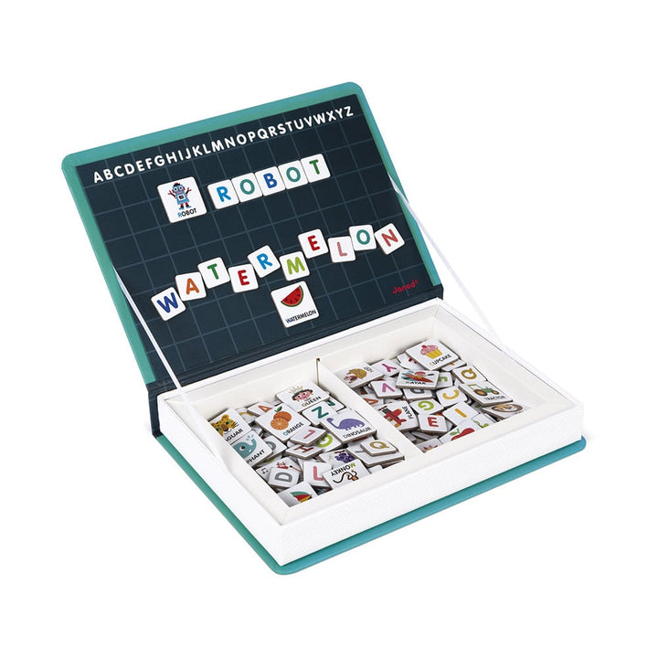 Janod | Magnetibook | English Alphabet | 3 - 8 jaar - Kleine Eland