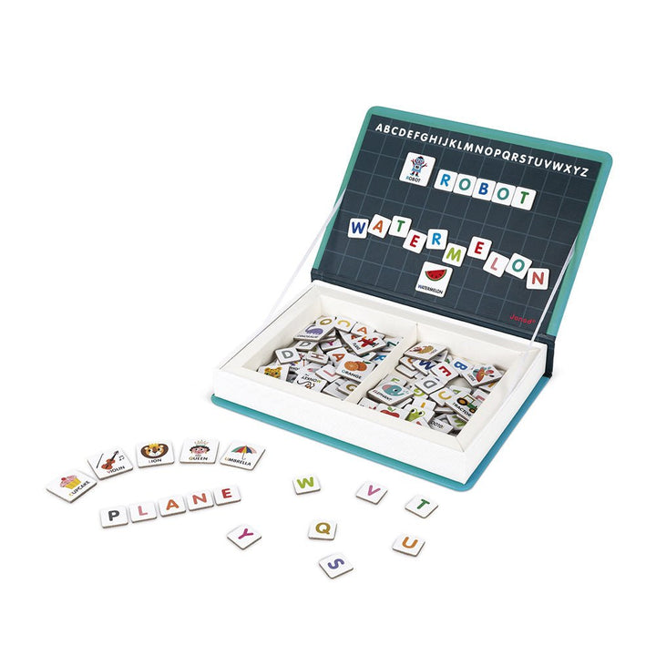 Janod | Magnetibook | English Alphabet | 3 - 8 jaar - Kleine Eland