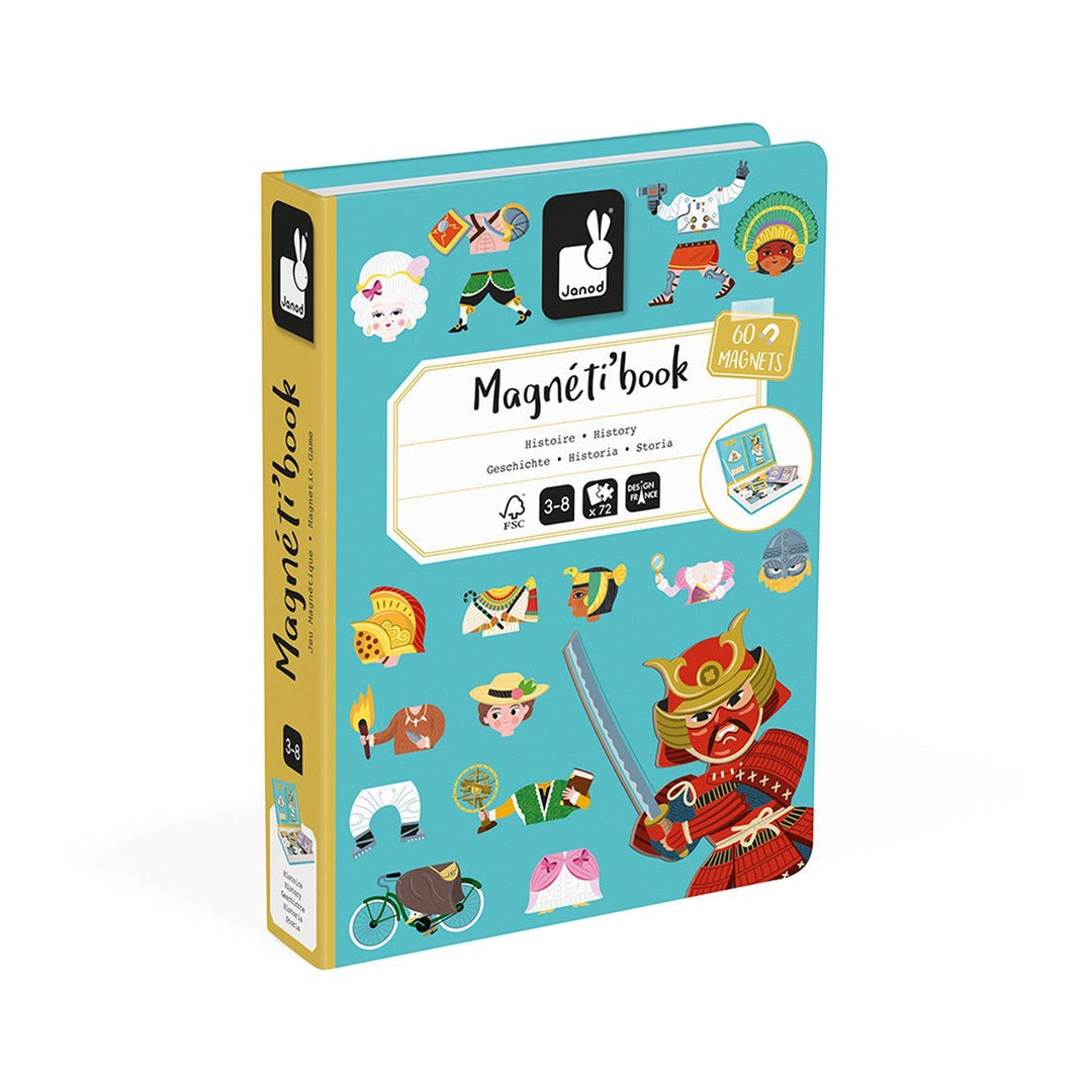 Janod | Magnetibook | Geschiedenis | 3 tot 8 jaar - Kleine Eland