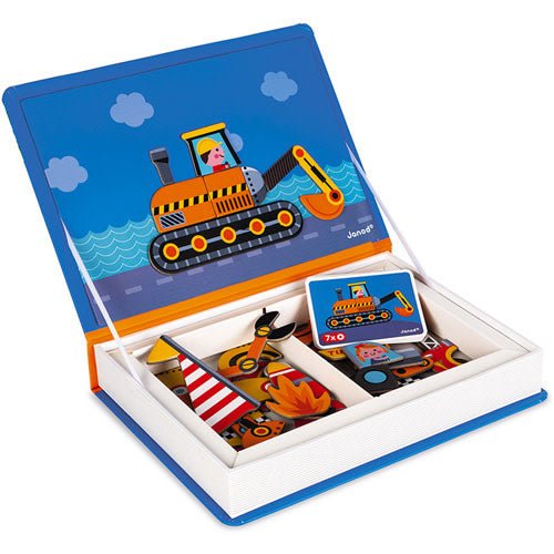Janod | Magnetibook | Racers | 3 - 8 jaar - Kleine Eland