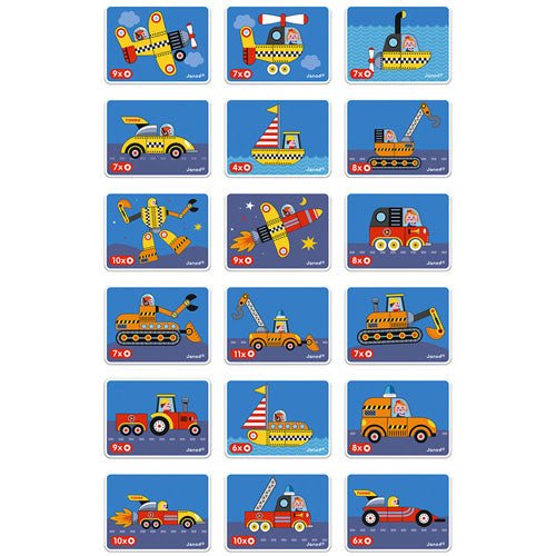 Janod | Magnetibook | Racers | 3 - 8 jaar - Kleine Eland