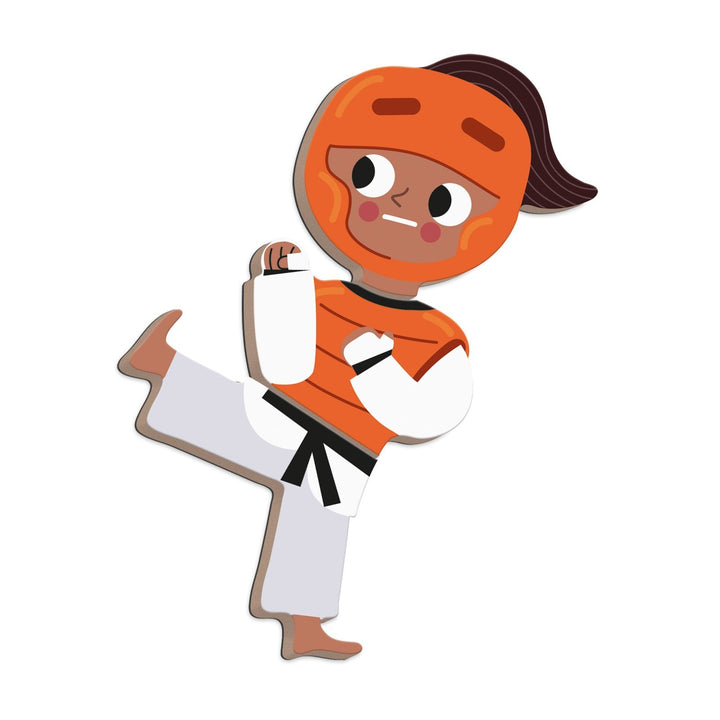 Janod | Magnetibook | Sporten | 3 - 8 jaar - Kleine Eland