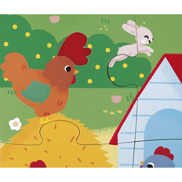 Janod Voelpuzzel - Boerderij - 2+ - Kleine Eland
