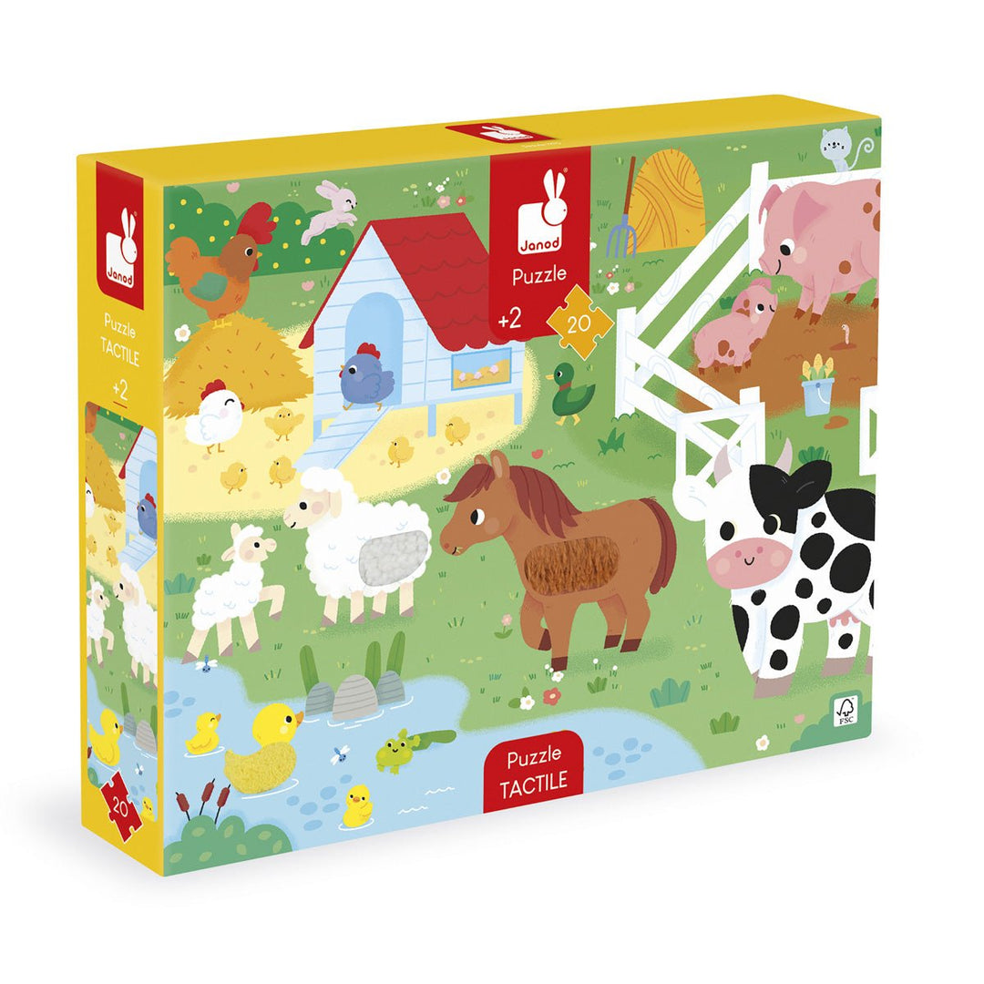 Janod Voelpuzzel - Boerderij - 2+ - Kleine Eland