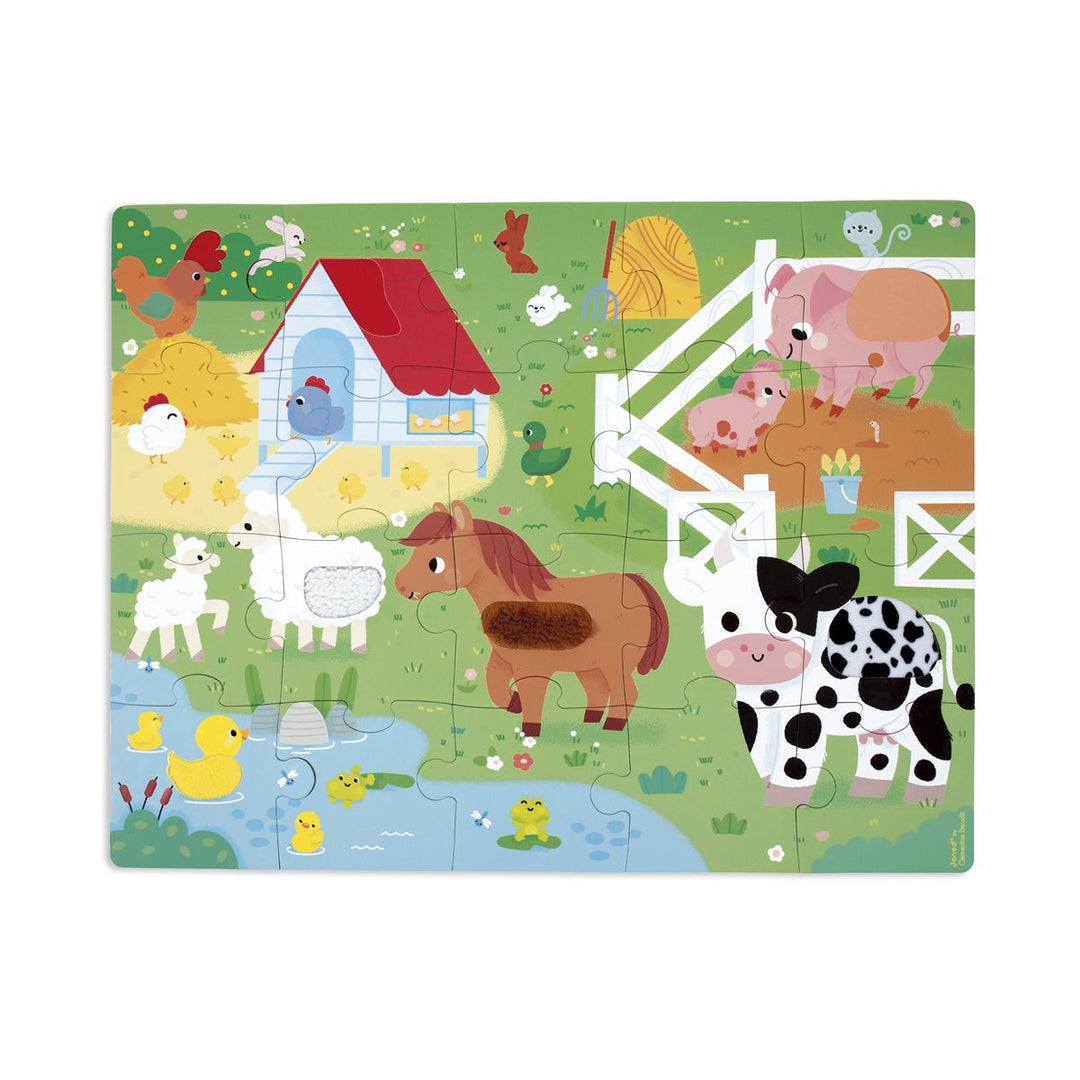 Janod Voelpuzzel - Boerderij - 2+ - Kleine Eland