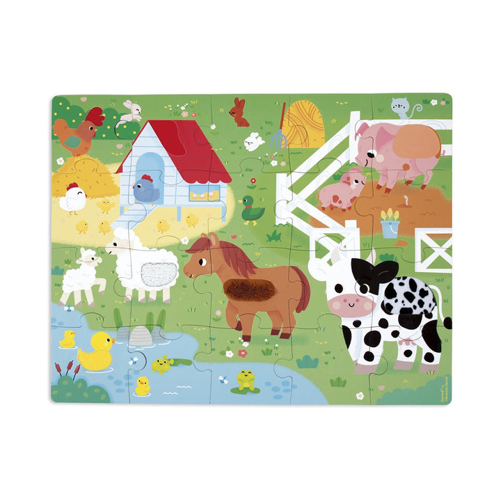 Janod Voelpuzzel - Boerderij - 2+ - Kleine Eland