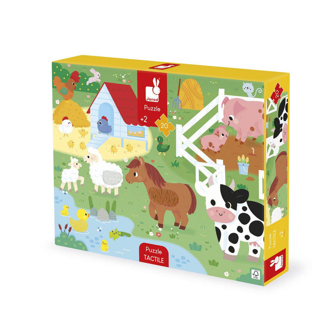 Janod Voelpuzzel - Boerderij - 2+ - Kleine Eland