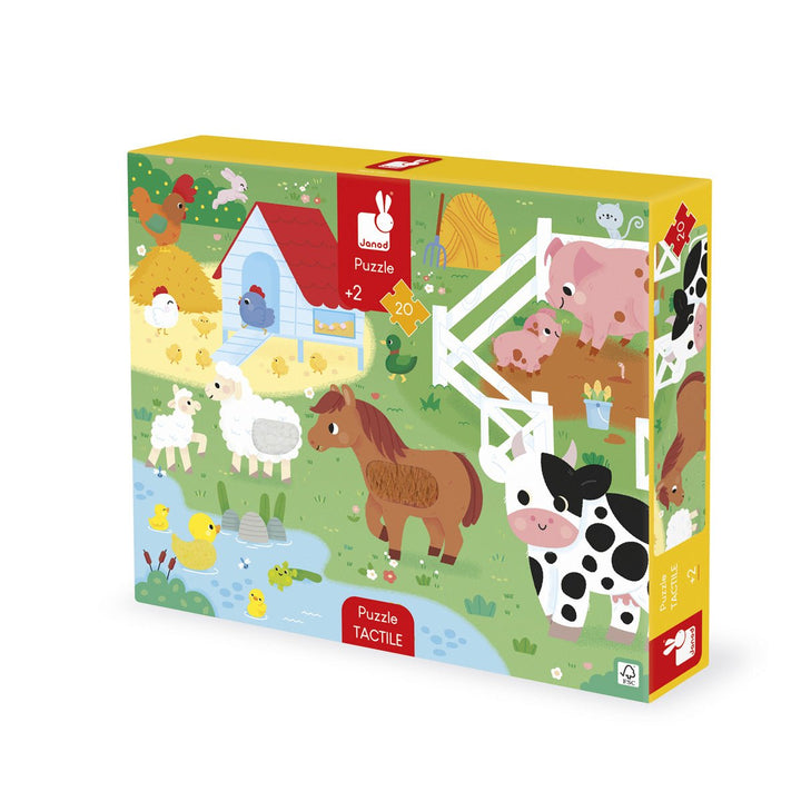 Janod Voelpuzzel - Boerderij - 2+ - Kleine Eland