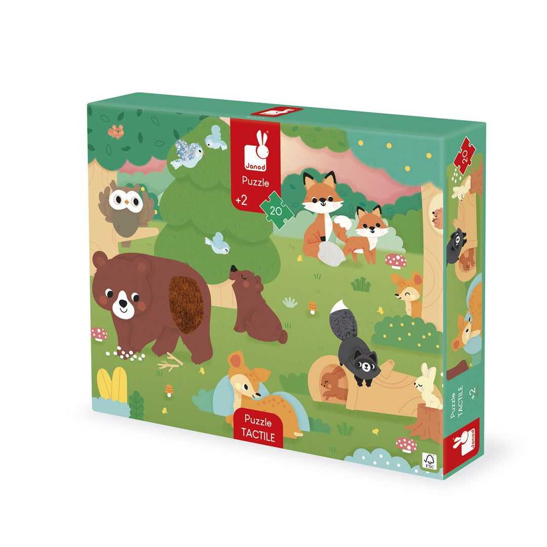 Janod Voelpuzzel - Bos - 2+ - Kleine Eland