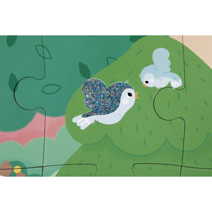 Janod Voelpuzzel - Bos - 2+ - Kleine Eland