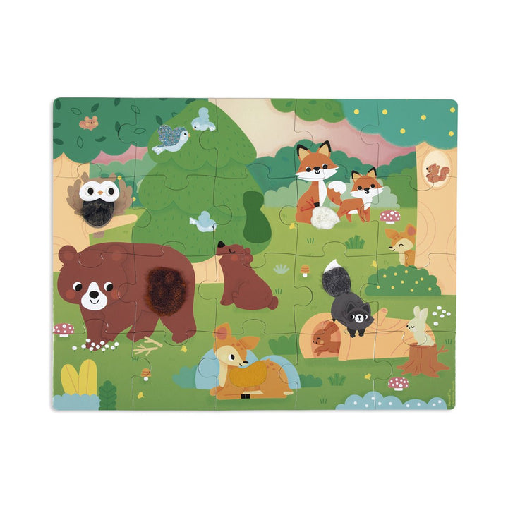 Janod Voelpuzzel - Bos - 2+ - Kleine Eland