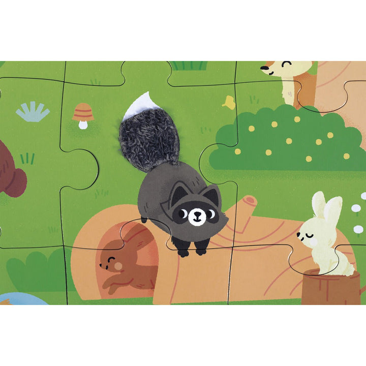 Janod Voelpuzzel - Bos - 2+ - Kleine Eland