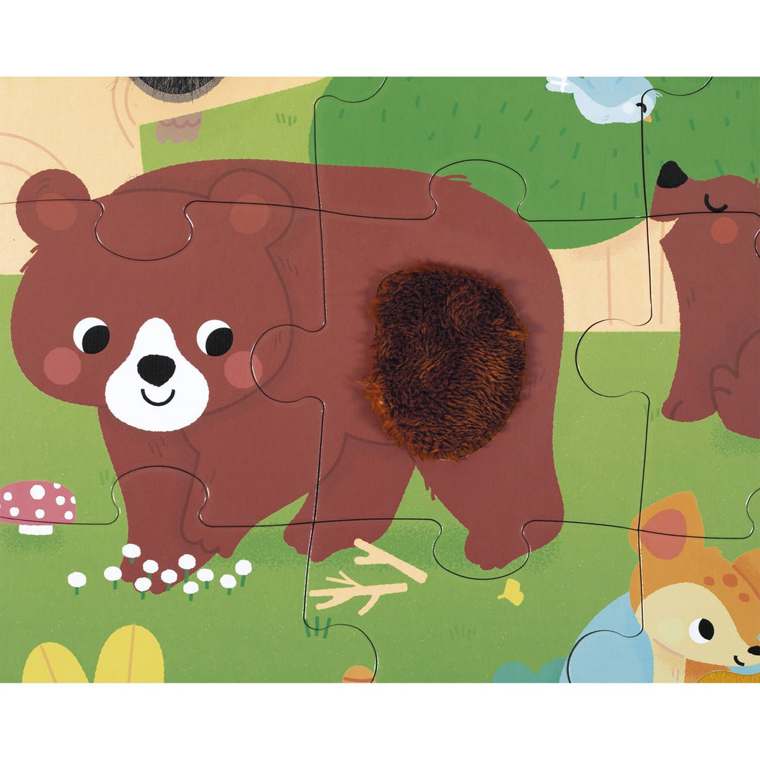 Janod Voelpuzzel - Bos - 2+ - Kleine Eland