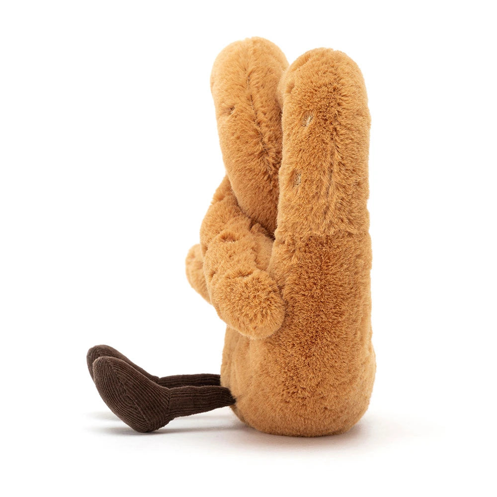Jellycat Amuseables Pretzel, side view