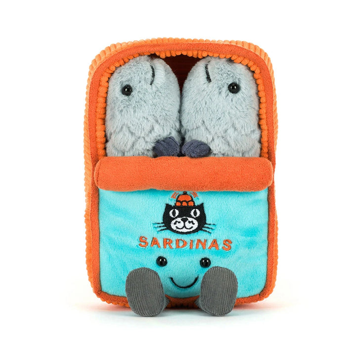 Jellycat Amuseables Sardine Tin, Vorderansicht