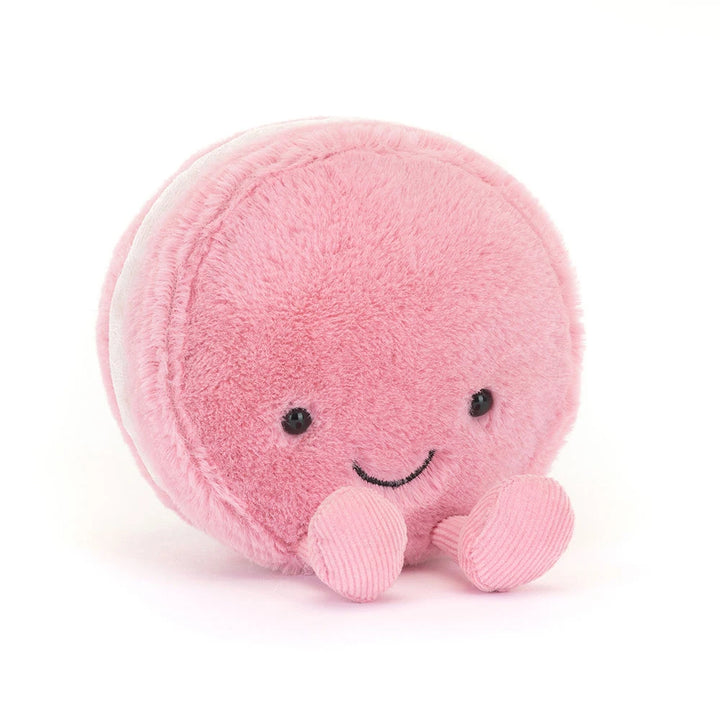 Jellycat Amuseables Mia Macaron, schräge Vorderansicht
