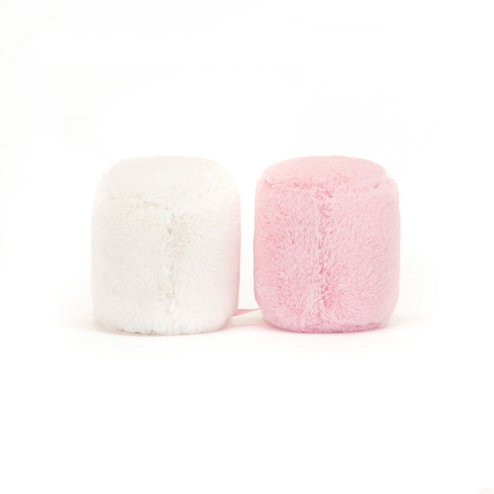 Jellycat | Amuseable Food | Amuseables Pink and White Marshmallows | 9 cm | 3+ - Kleine Eland