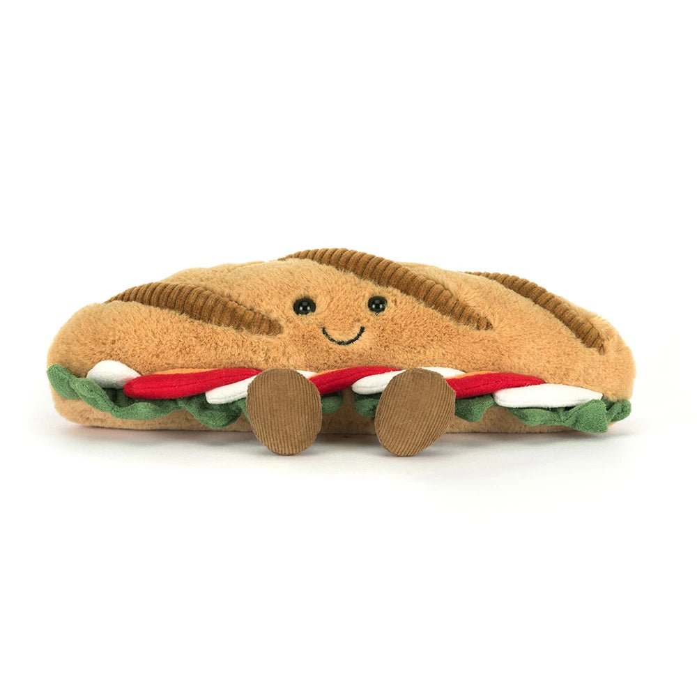 Jellycat | Amuseables Caprese Baguette | 10 x 12 x 6 cm | 0+ - Kleine Eland