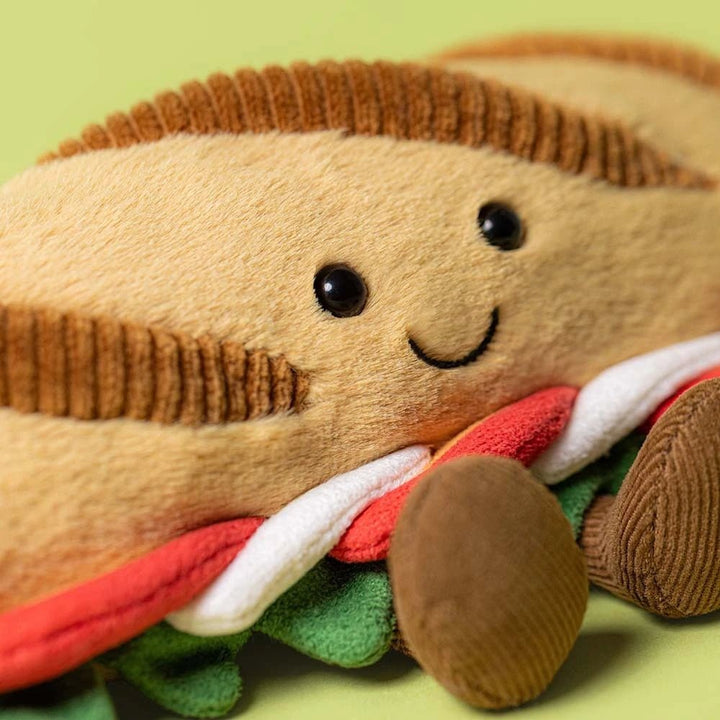 Jellycat | Amuseables Caprese Baguette | 10 x 12 x 6 cm | 0+ - Kleine Eland