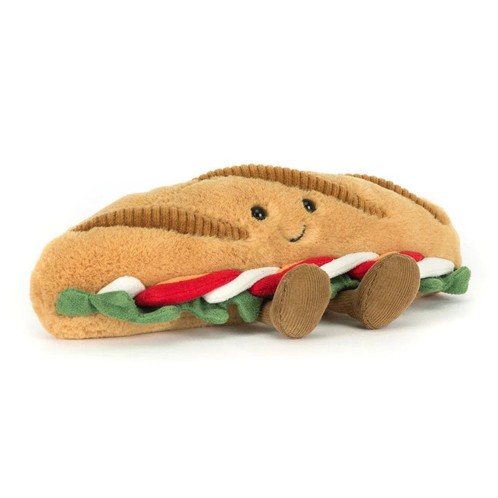 Jellycat | Amuseables Caprese Baguette | 10 x 12 x 6 cm | 0+ - Kleine Eland