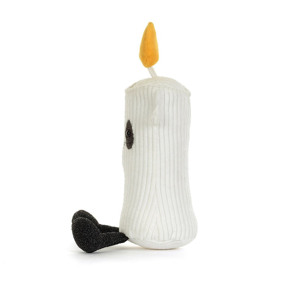 Flickerty Candle van opzij met zwart bungelbeentje