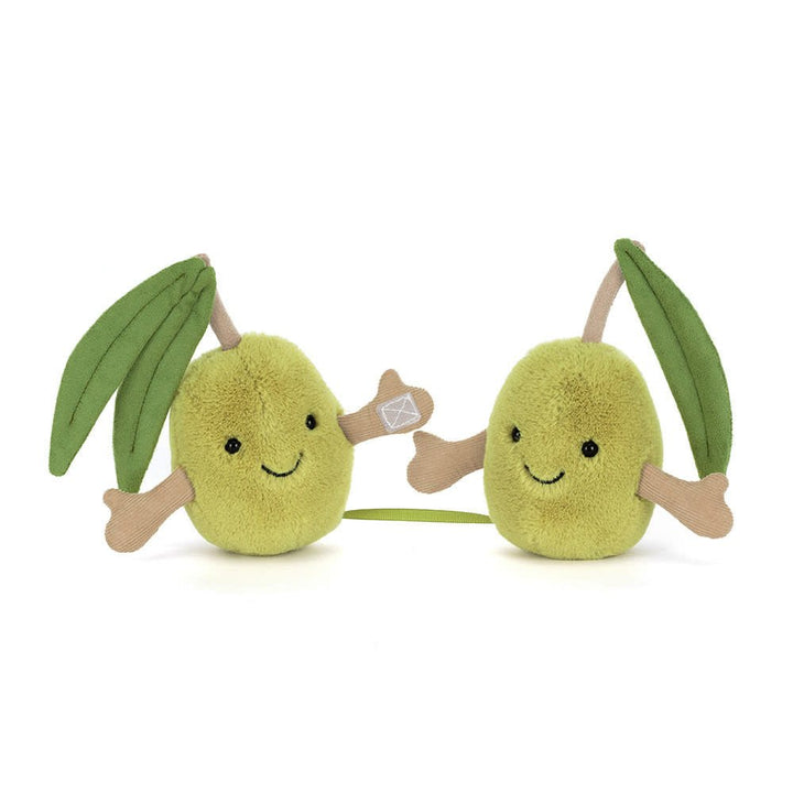 Jellycat | Amuseables Pair of Olives | 14 x 18 x 4 cm | 0+ - Kleine Eland