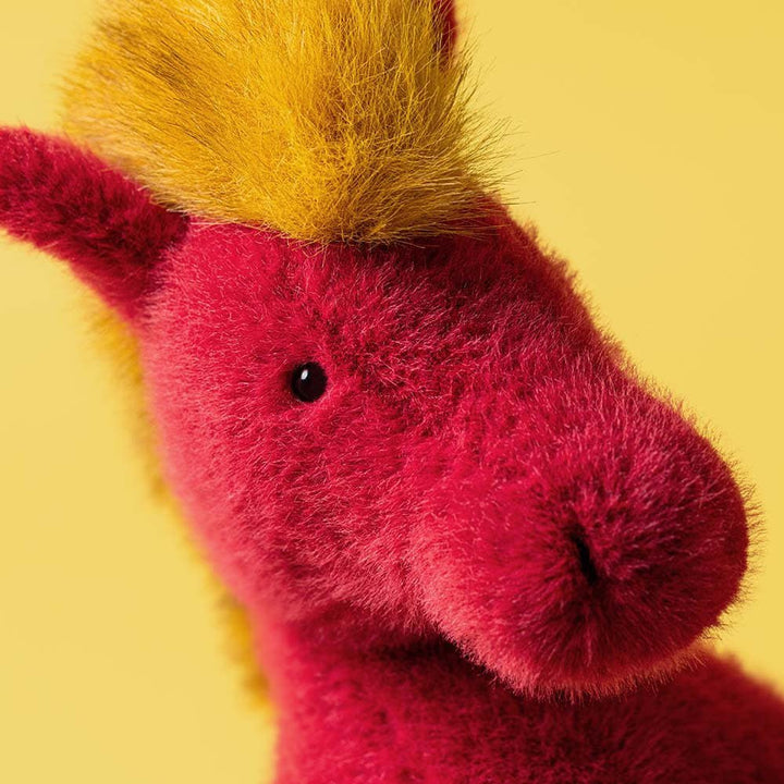 Jellycat | Animals | Festival Horse | 32 x 13 x 30 cm | Zithoogte 30 cm - Kleine Eland