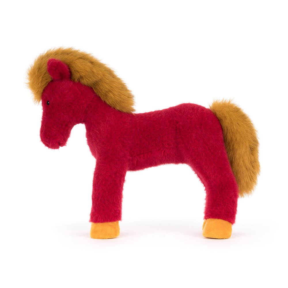 Jellycat | Animals | Festival Horse | 32 x 13 x 30 cm | Zithoogte 30 cm - Kleine Eland