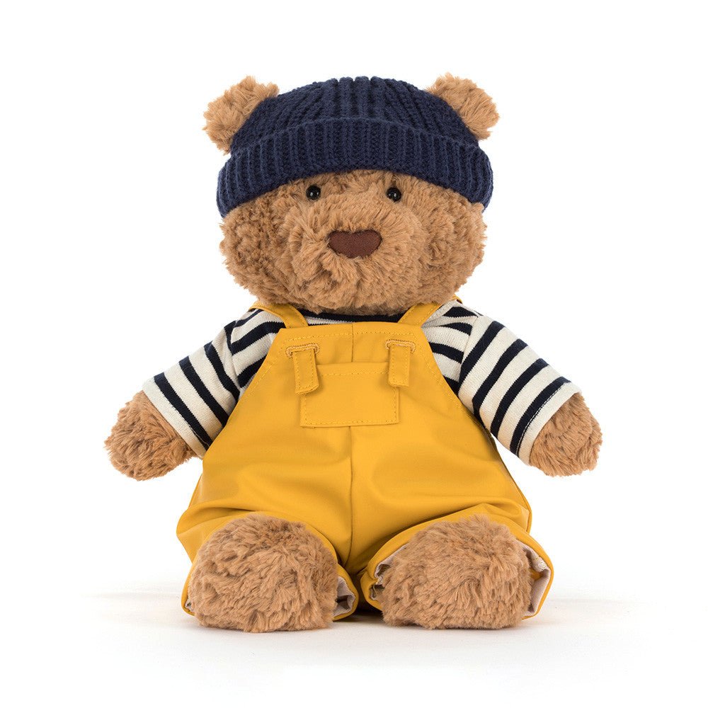 Jellycat | Bartholomew Bear | Seafarer Outfit | 26 cm | 0+ - Kleine Eland