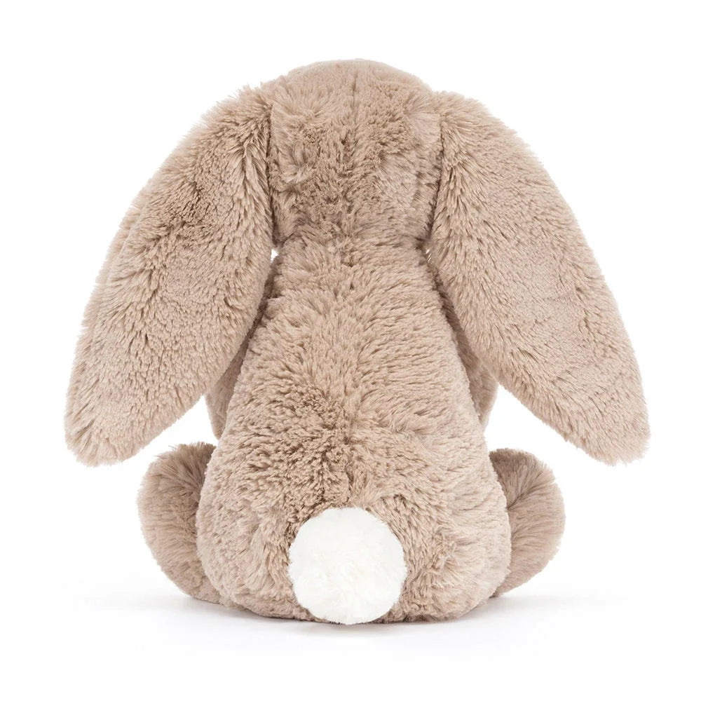 Jellycat Bashful Beige Bunny Birthday Original - detailaanzicht