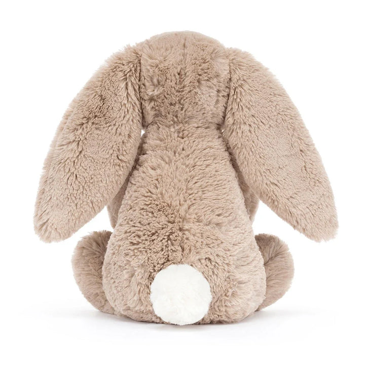 Jellycat Bashful Beige Bunny Birthday Original - detailaanzicht