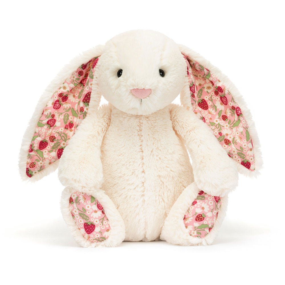 Jellycat | Bashful | Cream Bunny | Blossom Berry | 31 cm | 0+ - Kleine Eland