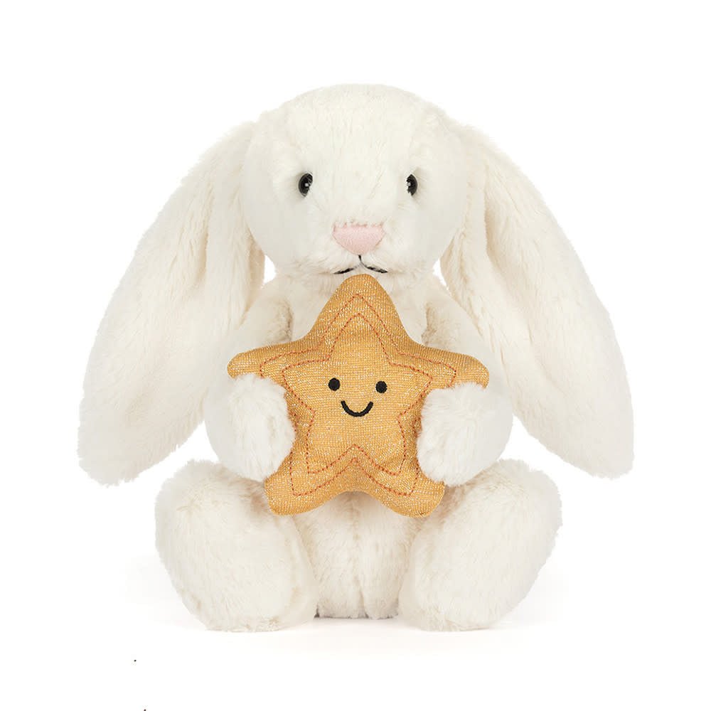 Jellycat | Cream Bunny | with Star | 31 cm - Kleine Eland