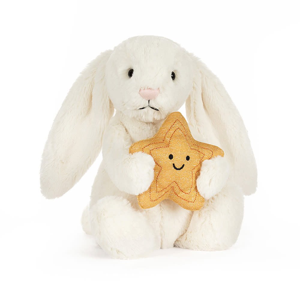 Jellycat | Cream Bunny | with Star | 31 cm - Kleine Eland