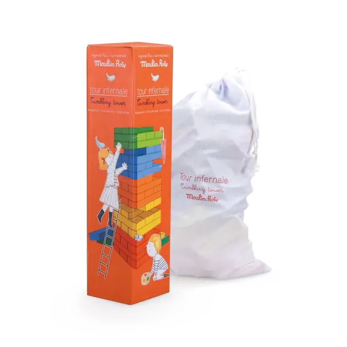 Moulin Roty | Crumbling Tower | Vallende Toren | 60 delig | 6+