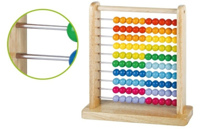Joueco | Houten Telraam | 29 cm | 3+ - Kleine Eland