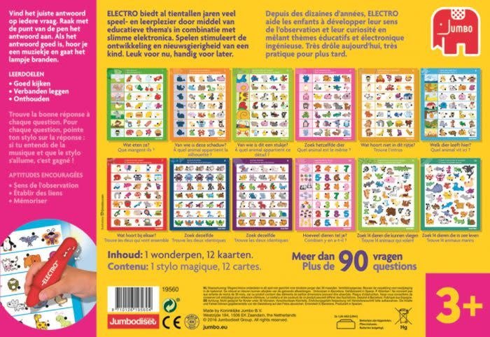 Jumbo | Electro | Wonderpen | Dierenpret | 3+ - Kleine Eland