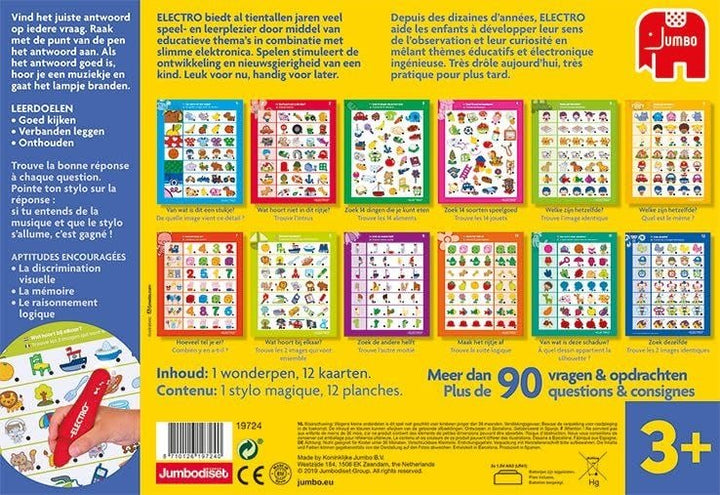 Jumbo | Electro | Wonderpen | Logisch denken | 3+ - Kleine Eland