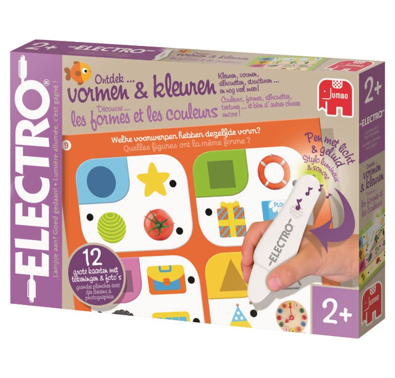 Jumbo | Electro | Wonderpen | Vormen en Kleuren | 2+ - Kleine Eland